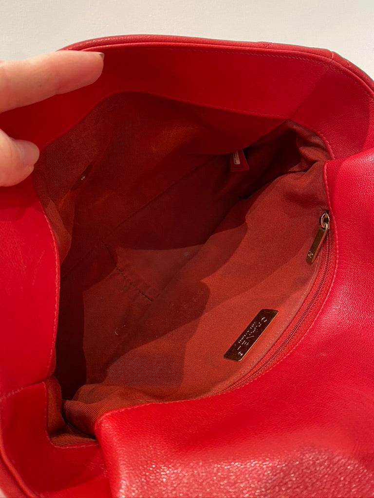 Chanel 19 Large Handbag/Crossbody Taske - (Nypris 52.000 kr)