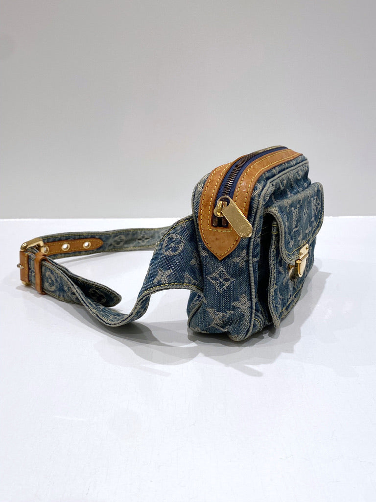 Louis Vuitton Denim Beltbag/Bumbag-  Sac Ceinture Crossbody Bag