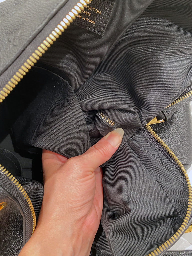 Louis Vuitton Ponthieu PM Emp Noir Taske - (Nypris ca 20.000 kr)