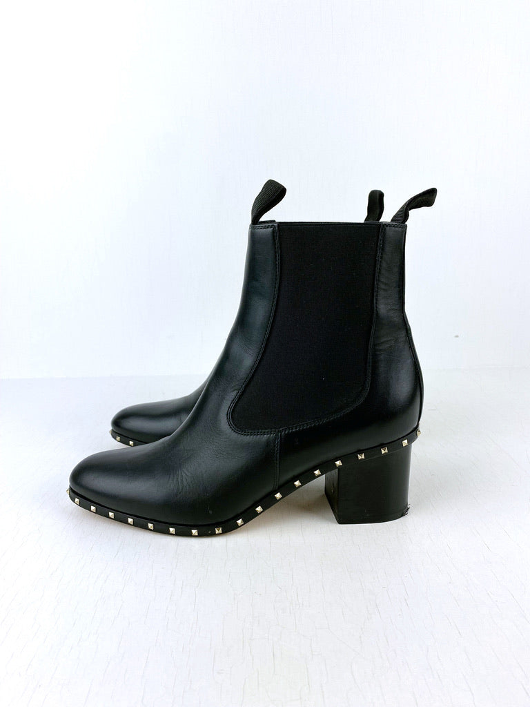 Valentino Støvler sorte - Str 39 - (Nypris 7.500 kr)