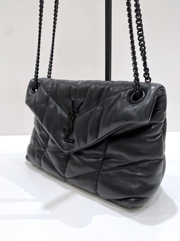 Saint Laurent Small Puffer - Lamb - (Nypris 19.875)