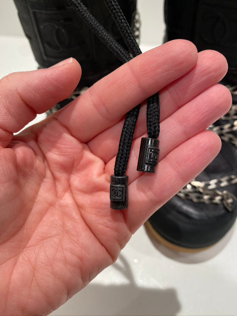 Chanel Moon Boots/Snow Boots - Str 35-37 - (Nypris ca 10-15.0000 kr for lignende støvler)