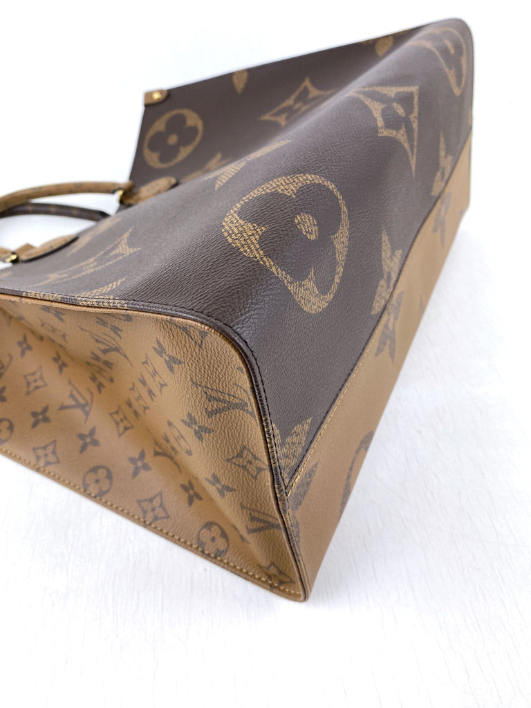 Louis Vuitton On The Go Gm Taske - (Nypris 20.400 kr)