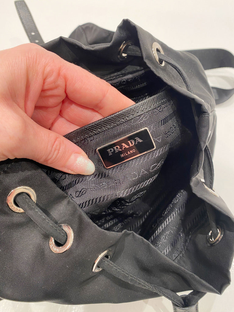 Prada Small Re-Nylon Backpack/Rygsæk - (Nypris 14.400 kr)