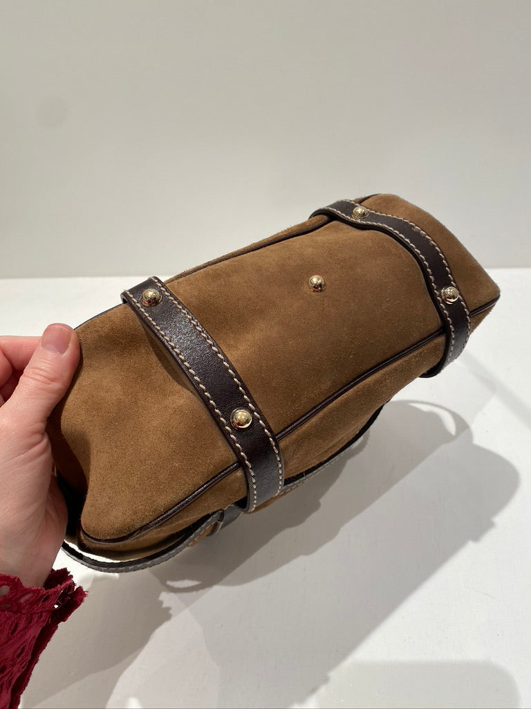 Gucci Håndtaske  i Ruskind