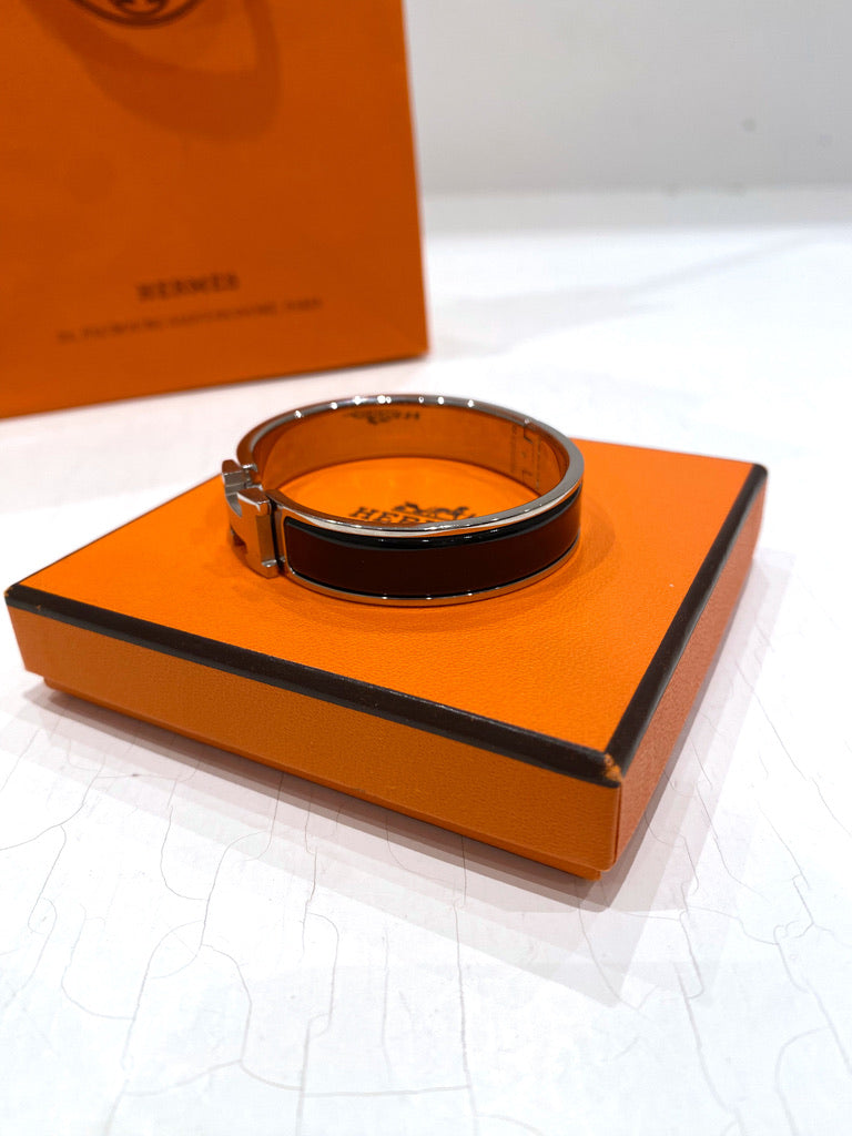 Hermes Clic H Armbånd - Str. PM  (Det lille) - (Nypris 5.200 kr)