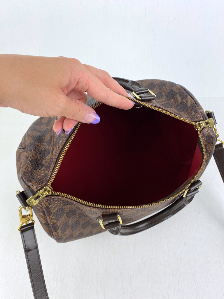 Louis Vuitton Speedy Bandouliére 30 Damier Taske - (Nypris 12.400 kr)