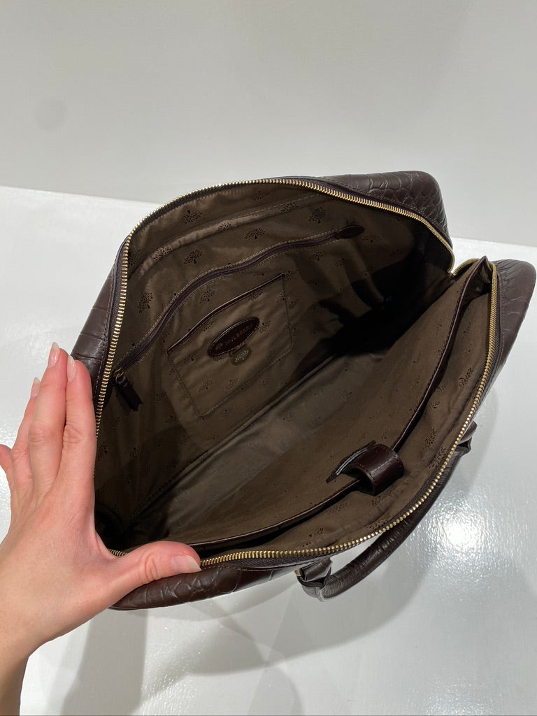Mulberry Briefcase/Arbejdstaske Med Plads Til Computer