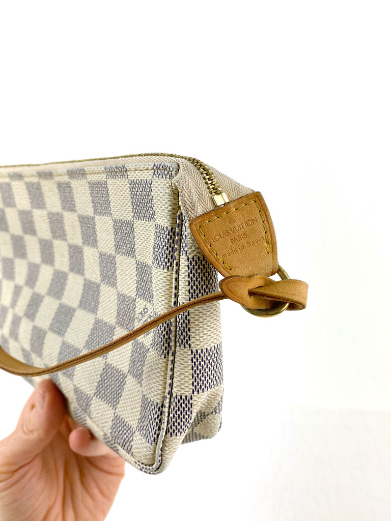 Louis Vuitton Pochette Taske Damier Azur