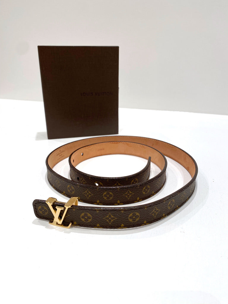 Louis Vuitton Smalt Bælte - Str 90