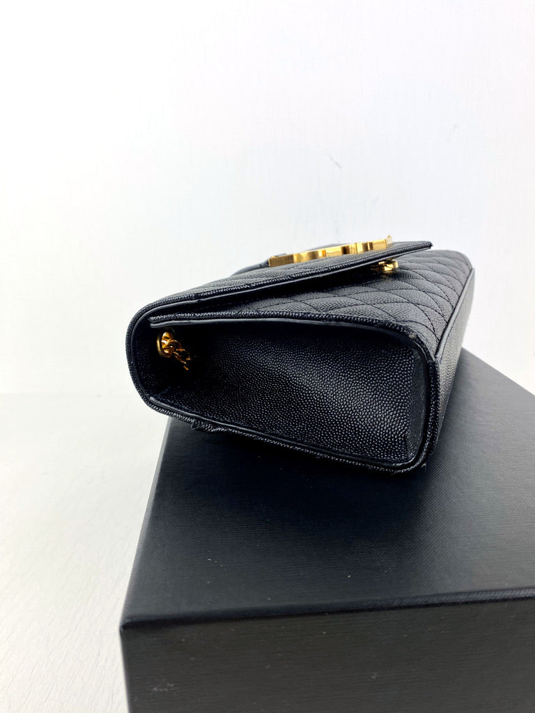 Saint Laurent - ENVELOPE SMALL IN QUILTED - (Nypris 16.158 kr/2.165 Euro)