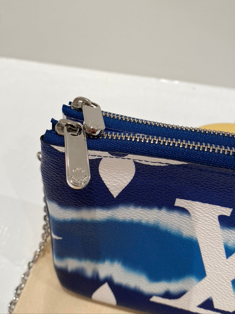 Louis Vuitton Limited Edition - Monogram Giant Escale Double Zip Pochette Taske - Monogram Canvas