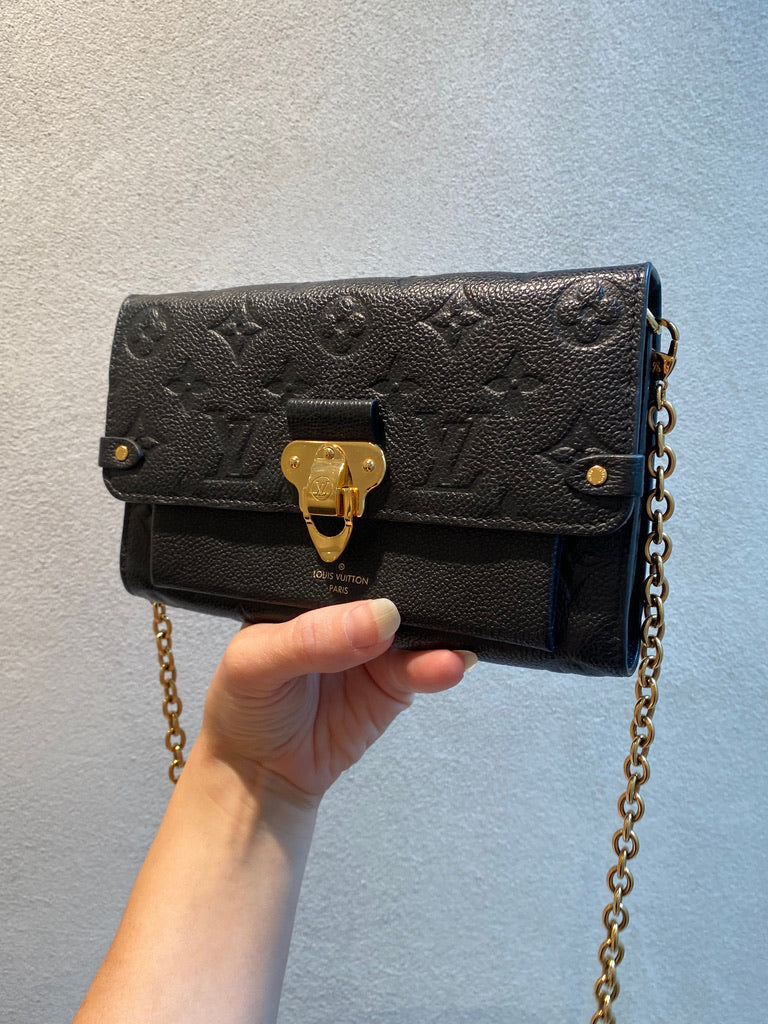 Louis Vuitton Vavin Wallet On Chain - Noir