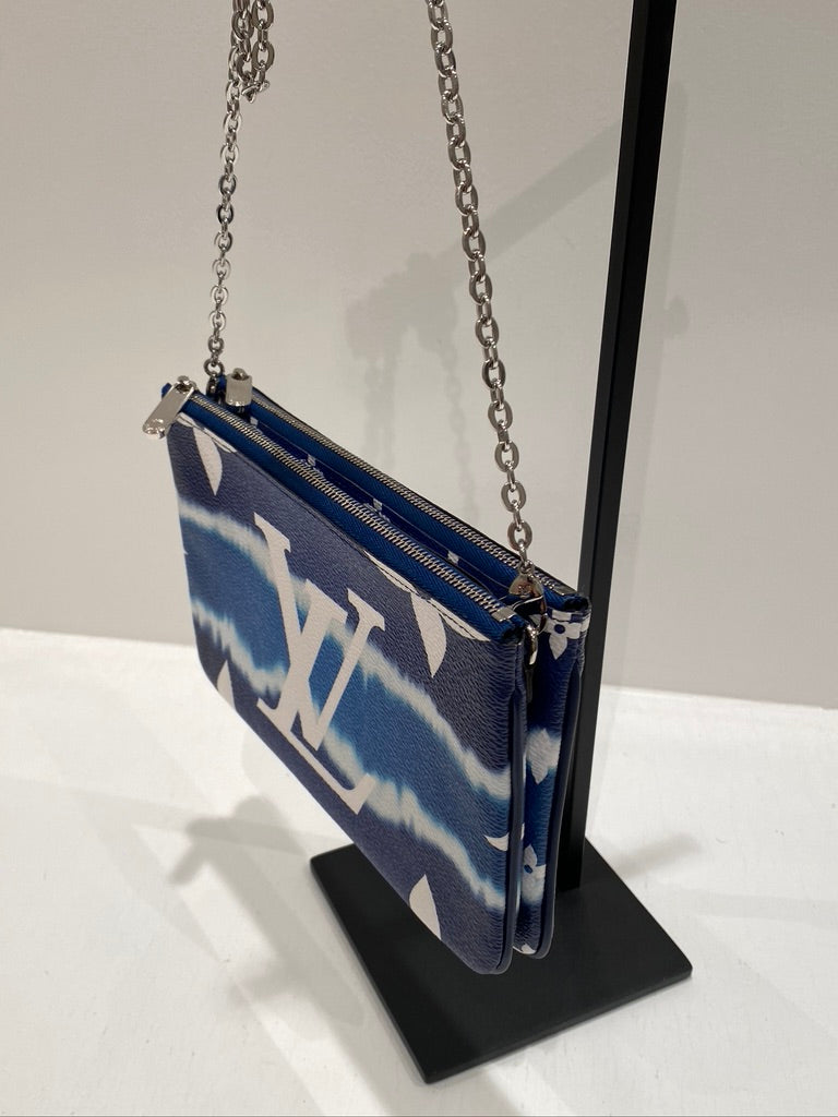 Louis Vuitton Limited Edition - Monogram Giant Escale Double Zip Pochette Taske - Monogram Canvas