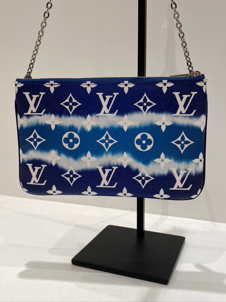 Louis Vuitton Limited Edition - Monogram Giant Escale Double Zip Pochette Taske - Monogram Canvas