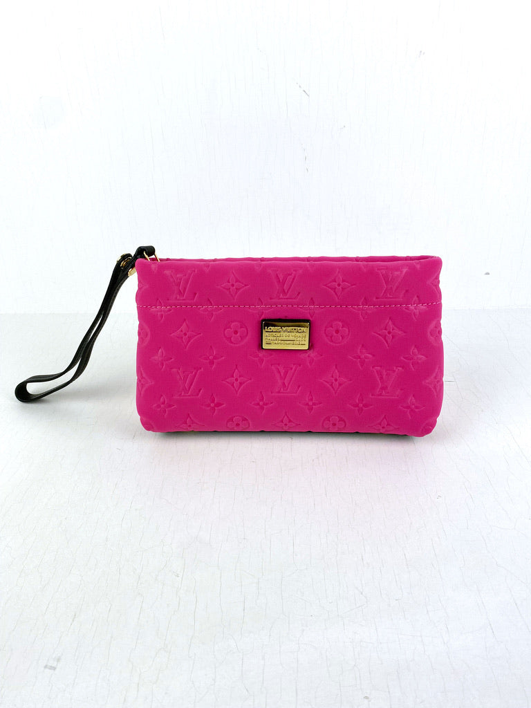 Louis Vuitton Pink Clutch - Scuba Pochette