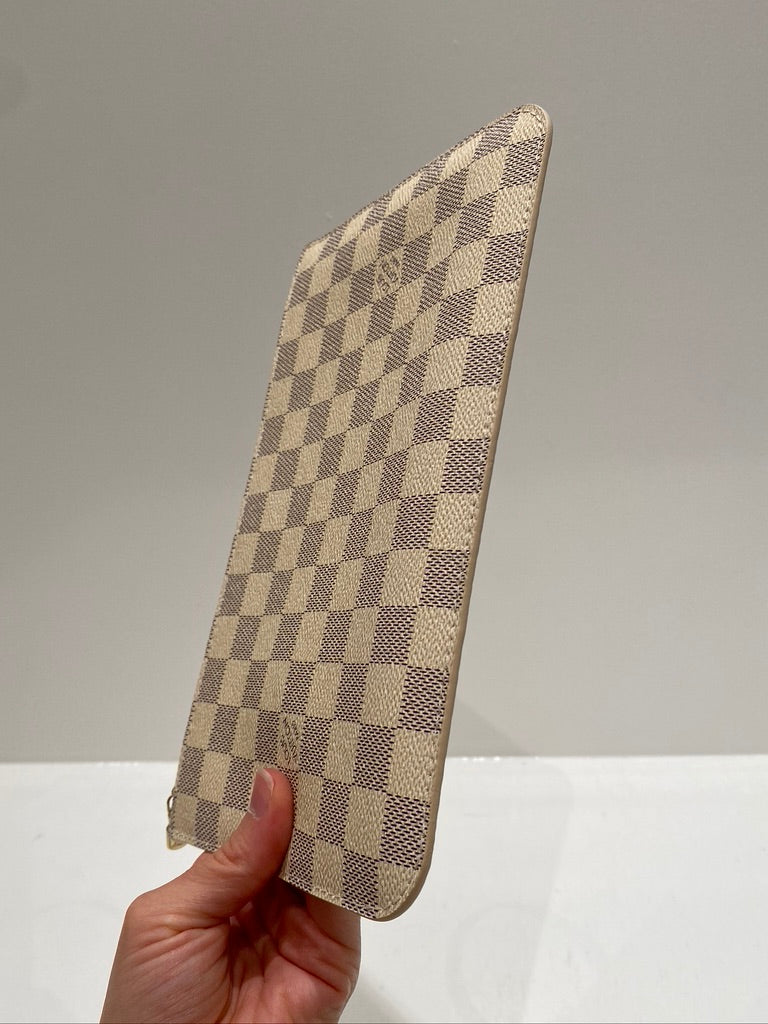 Louis Vuitton Clutch Damier Azur -  (Fra Neverfull Taske)