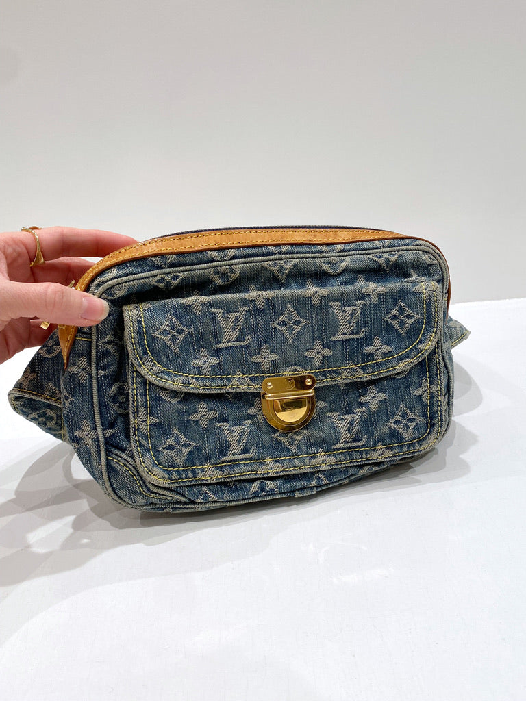 Louis Vuitton Denim Beltbag/Bumbag-  Sac Ceinture Crossbody Bag