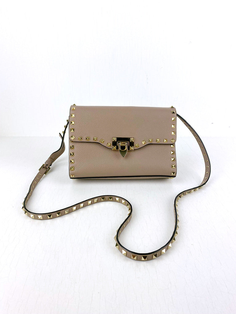 Valentino Small Rockstud Crossbody Bag/Taske - (Nypris 10.840 kr)