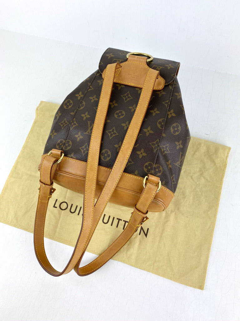 Louis Vuitton Monogram Rygsæk-  Montsouris MM