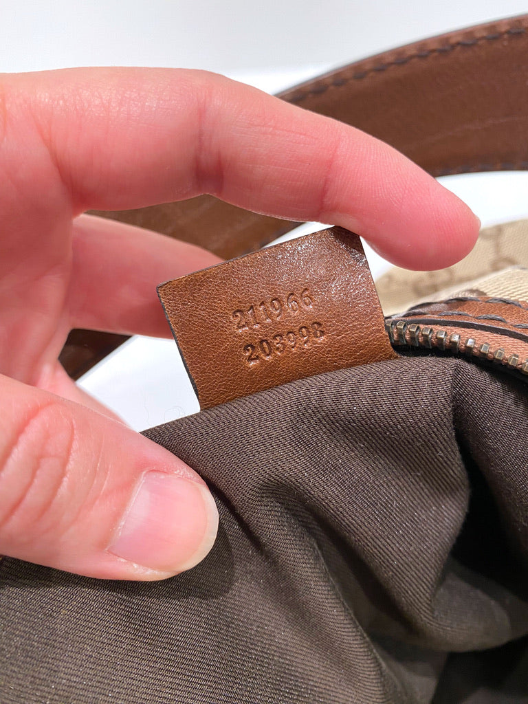 Gucci Monogram Canvas Taske