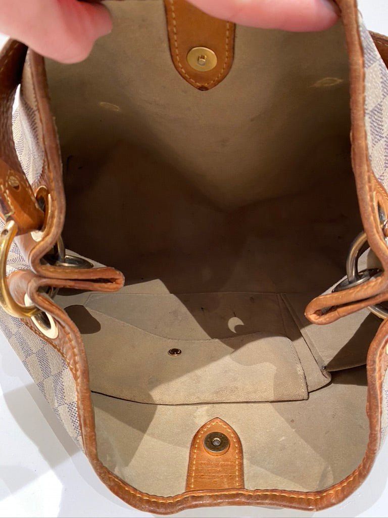 Louis Vuitton Galliera PM i Damier Azur