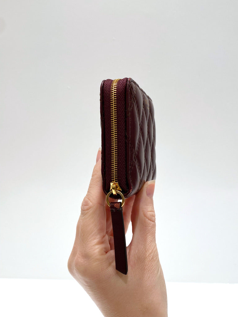 Mulberry Small Sip Purse/Pung - Burgundy - (Nypris 1.550 kr)