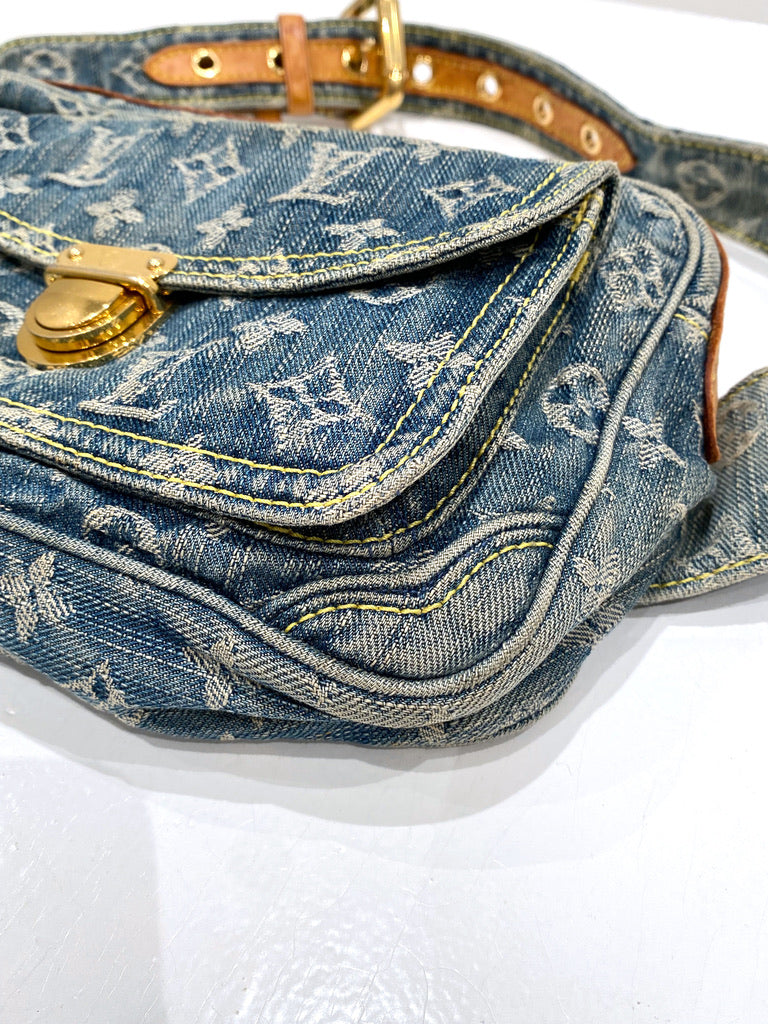 Louis Vuitton Denim Beltbag/Bumbag-  Sac Ceinture Crossbody Bag