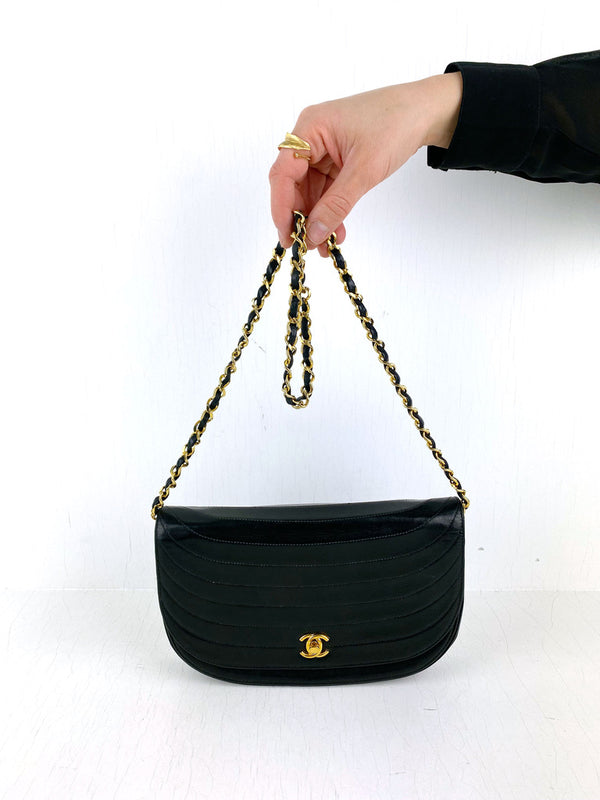 Chanel Vintage Taske - Sort