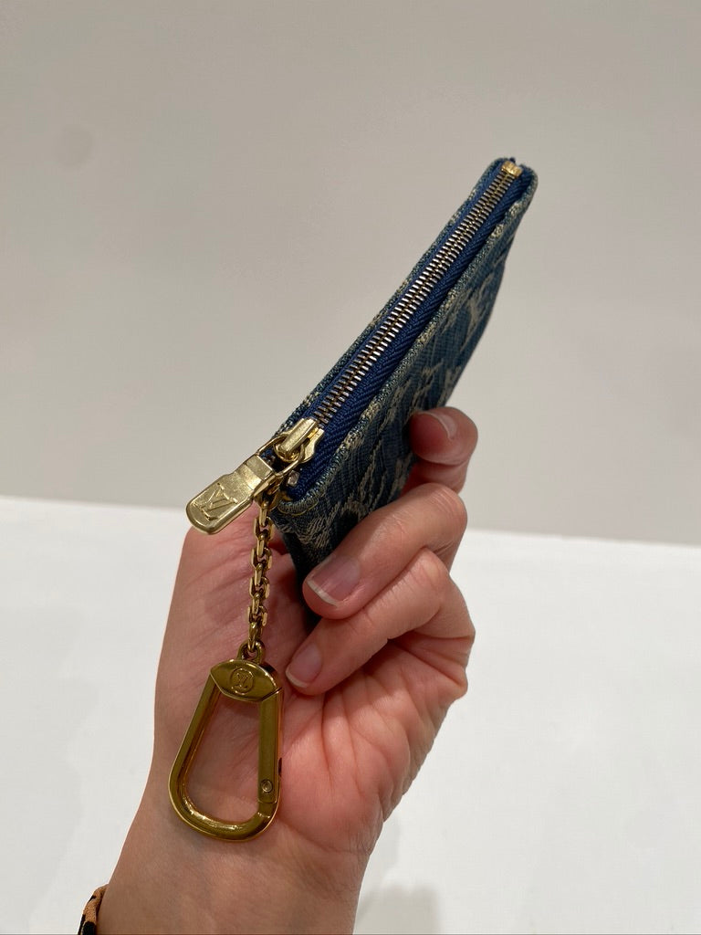 Louis Vuitton Denim Key Pouch
