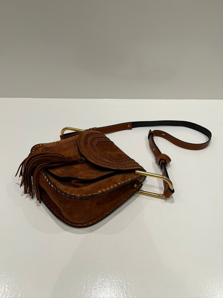 Chloe Small Hudson Caramel Bag - Suede - (Nypris 10.895 kr)
