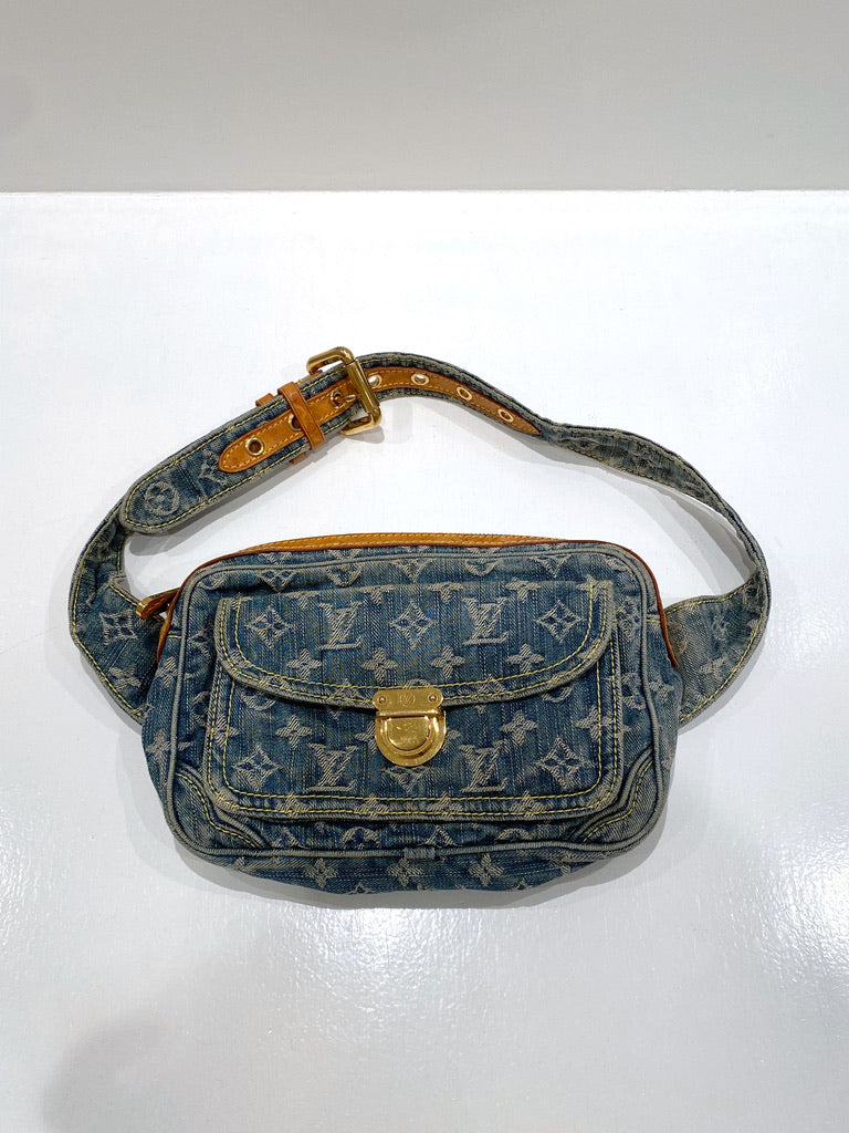 Louis Vuitton Denim Beltbag/Bumbag-  Sac Ceinture Crossbody Bag