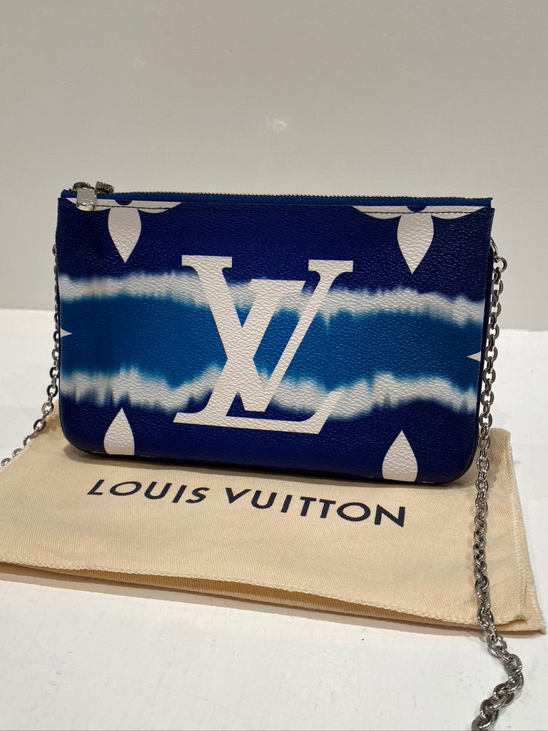 Louis Vuitton Limited Edition - Monogram Giant Escale Double Zip Pochette Taske - Monogram Canvas