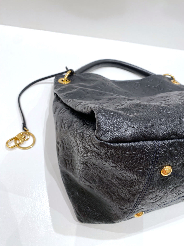 Louis Vuitton Empreinte Taske - Mørkeblå - (Nypris ca 20.000 kr)