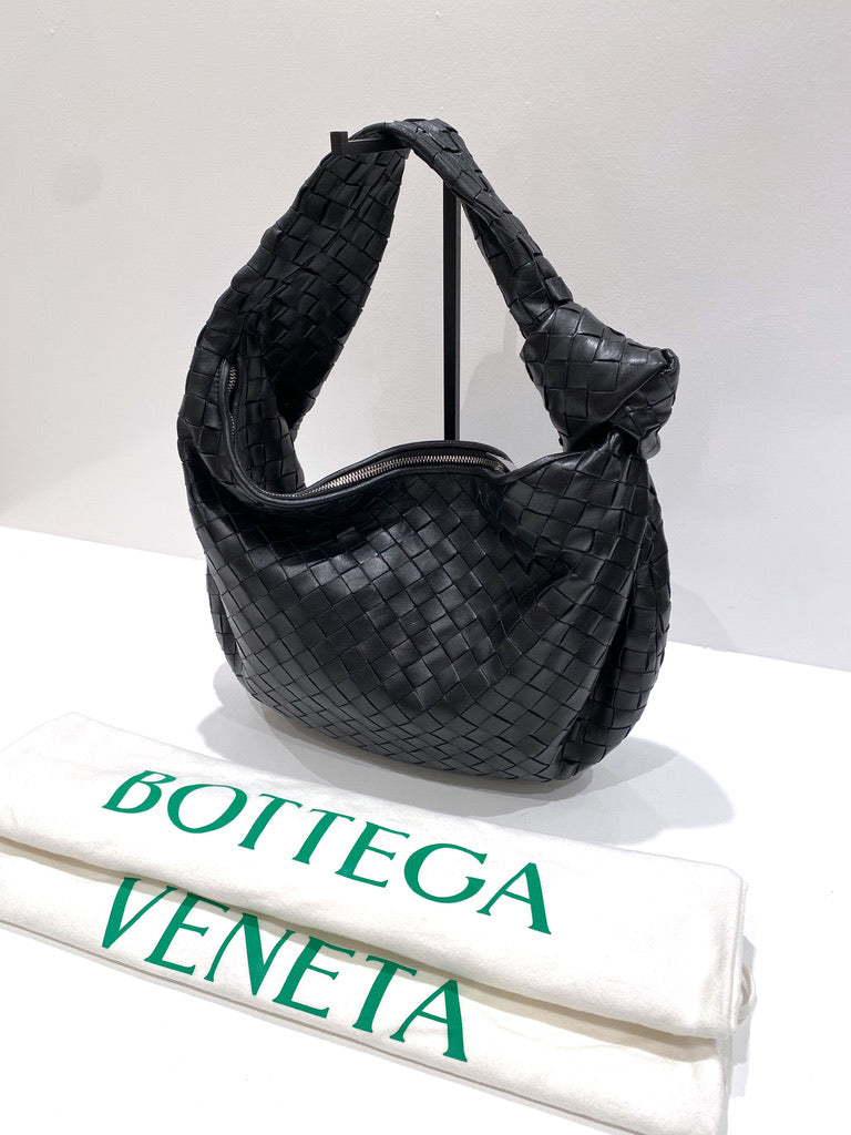 Bottega Veneta Jodie Bag - Sort - (Nypris 23.867 kr/ 3.200 Euro Original Kvittering medfølger)