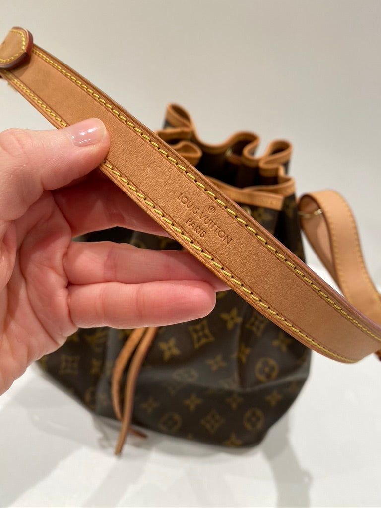 Louis Vuitton Petit Noé Skuldertaske I Monogram Canvas - (Nypris 13.200 kr)