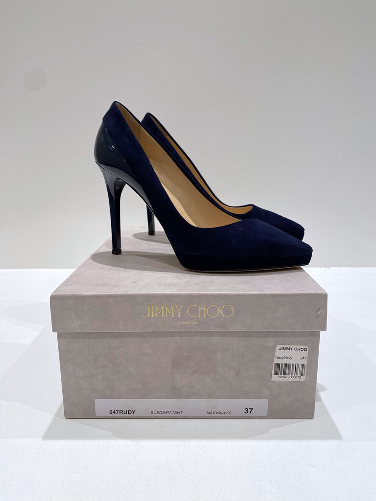 Jimmy Choo Stiletter - Str 37 - (Nypris 475 Euro/ ca 3.500 kr)