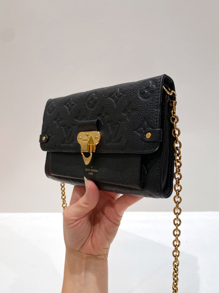 Louis Vuitton Vavin Wallet On Chain - Noir