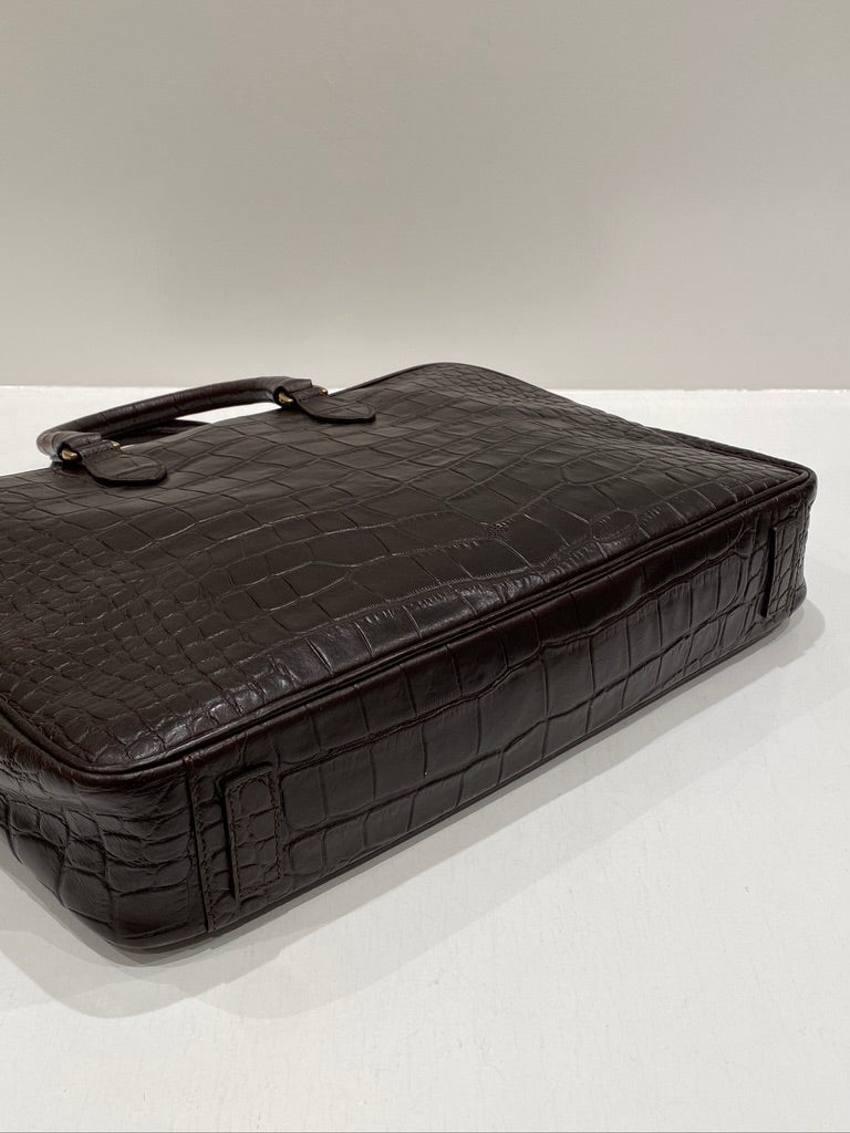 Mulberry Briefcase/Arbejdstaske Med Plads Til Computer