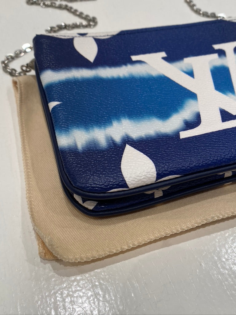 Louis Vuitton Limited Edition - Monogram Giant Escale Double Zip Pochette Taske - Monogram Canvas