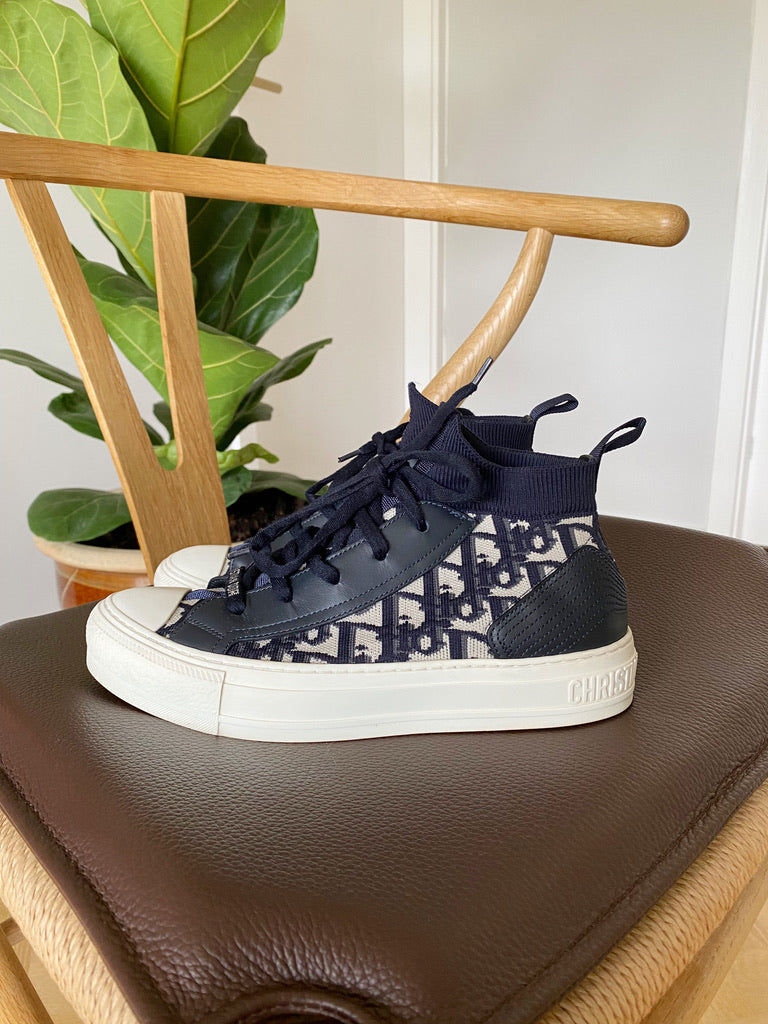 Dior - Walk'n'Dior Sneaker - Str 37,5 - (Nypris ca 7.385 kr/ 990 Euro)