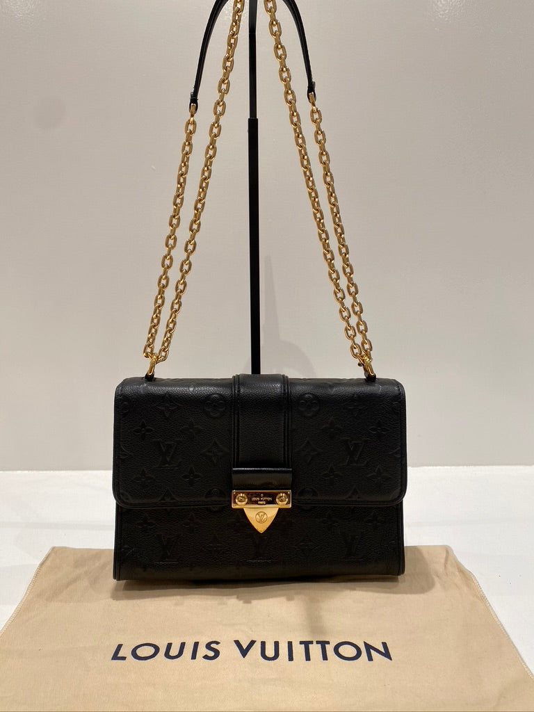Louis Vuitton Saint Sulpice PM Monogram Empreinte Noir