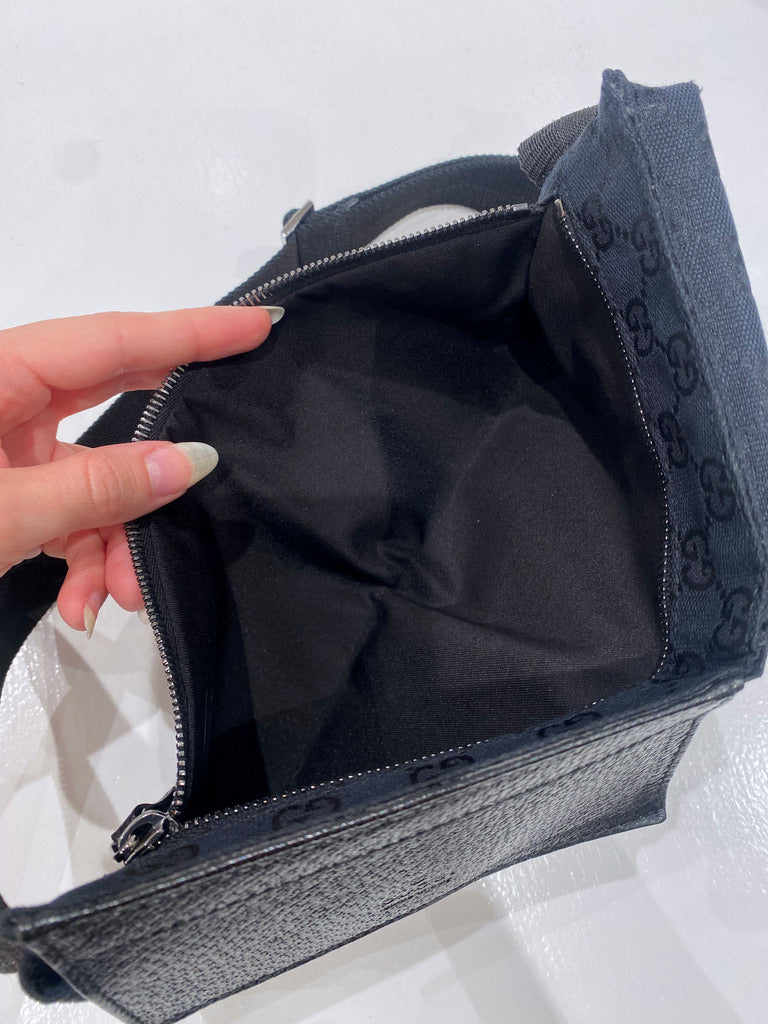 Gucci Monogram Beltbag - Sort