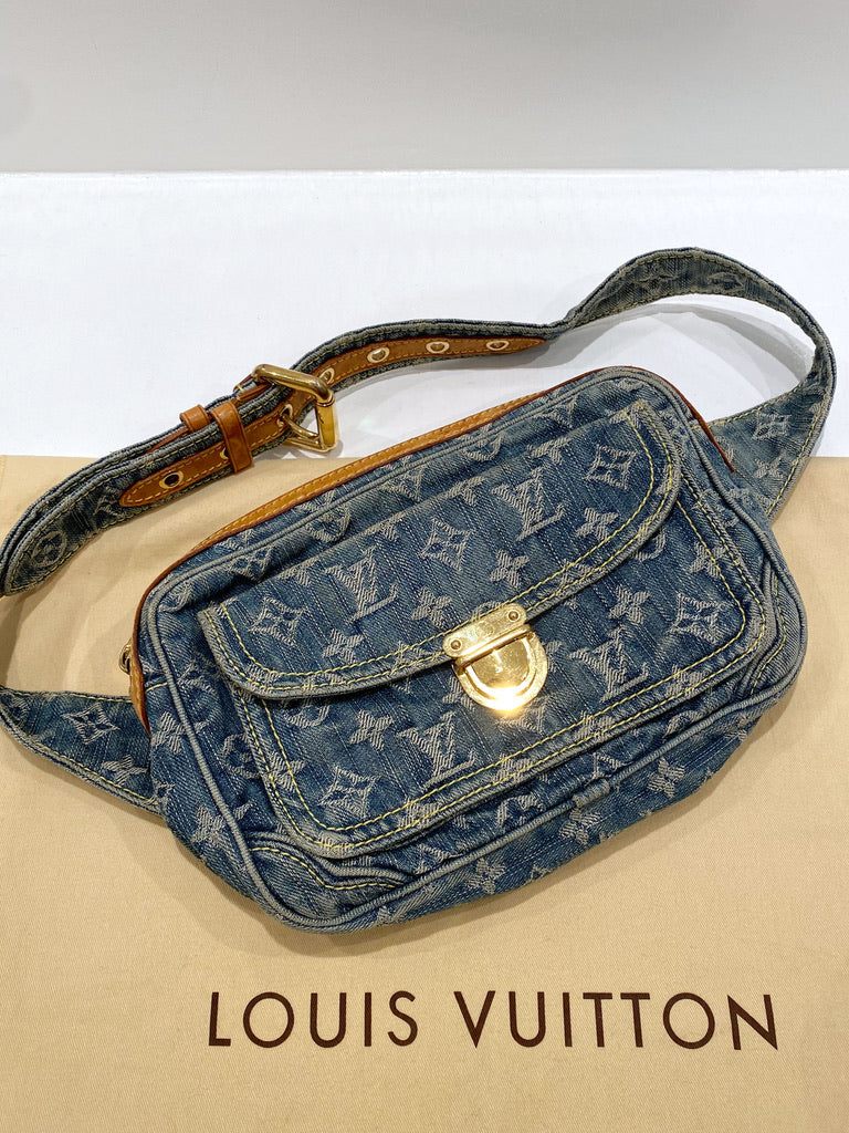 Louis Vuitton Denim Beltbag/Bumbag-  Sac Ceinture Crossbody Bag