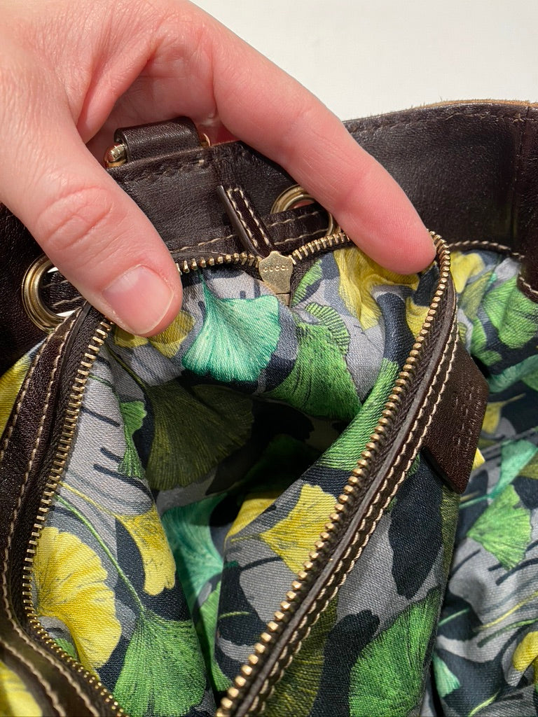 Gucci Håndtaske  i Ruskind