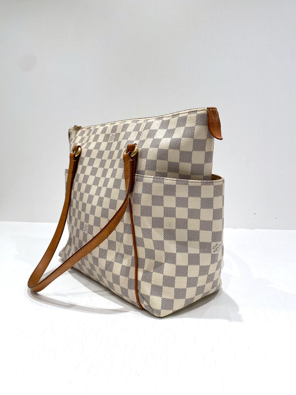 Louis Vuitton Damier Azur Taske