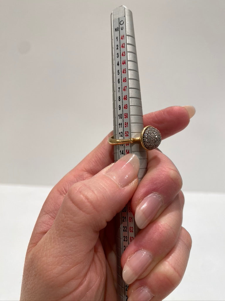 Ole Lynggaard Lotus Ring - DEN STORE MODEL! - (Nypris 55.900 kr)