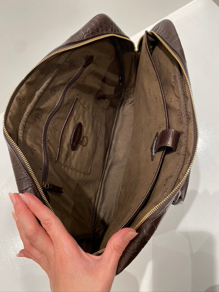 Mulberry Briefcase/Arbejdstaske Med Plads Til Computer