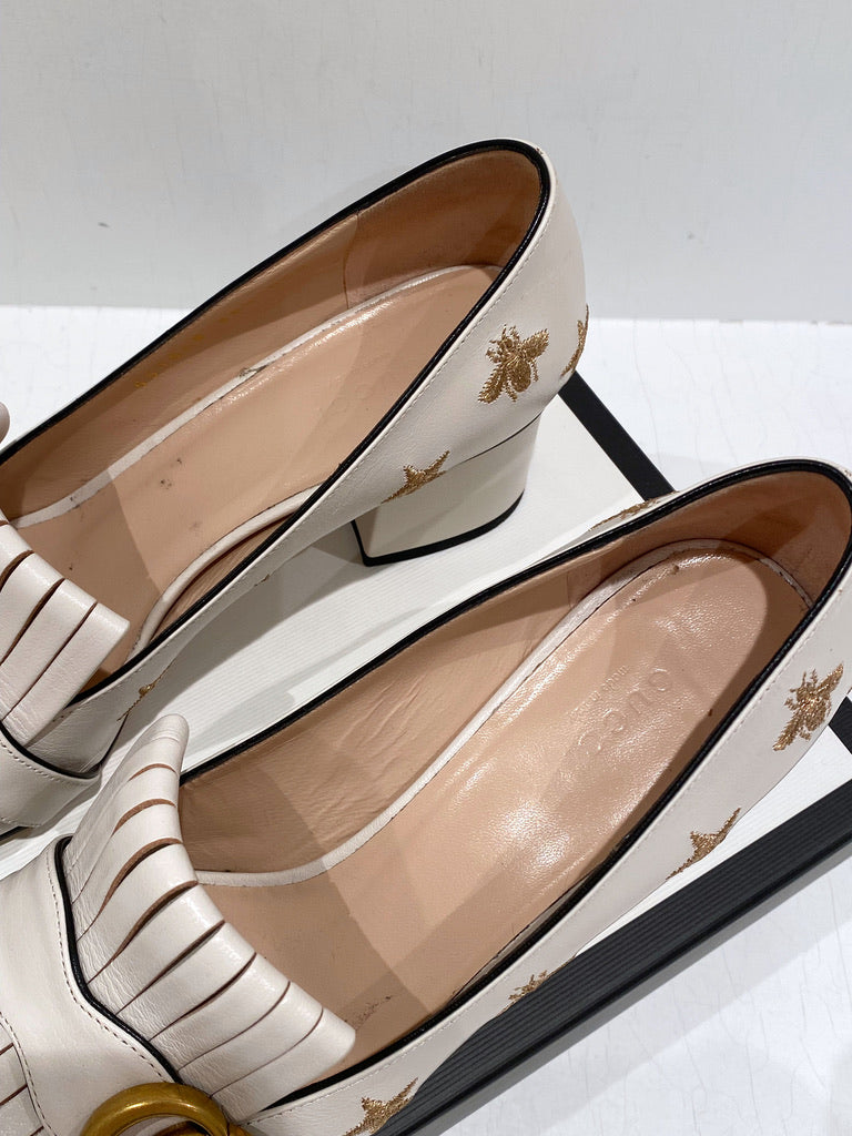 Gucci Pumps - Str 38,5 (Store I Størrelsen) - (Nypris 6.300 kr)