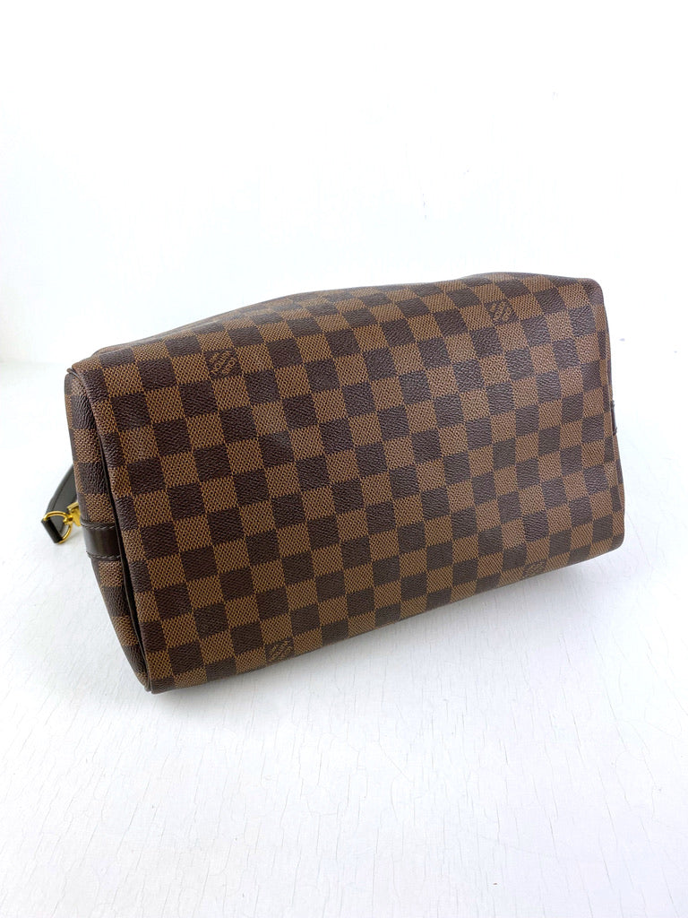 Louis Vuitton Speedy Bandouliére 30 Damier Taske - (Nypris 12.400 kr)